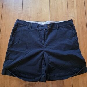 Women’s Classic Black Chino Shorts